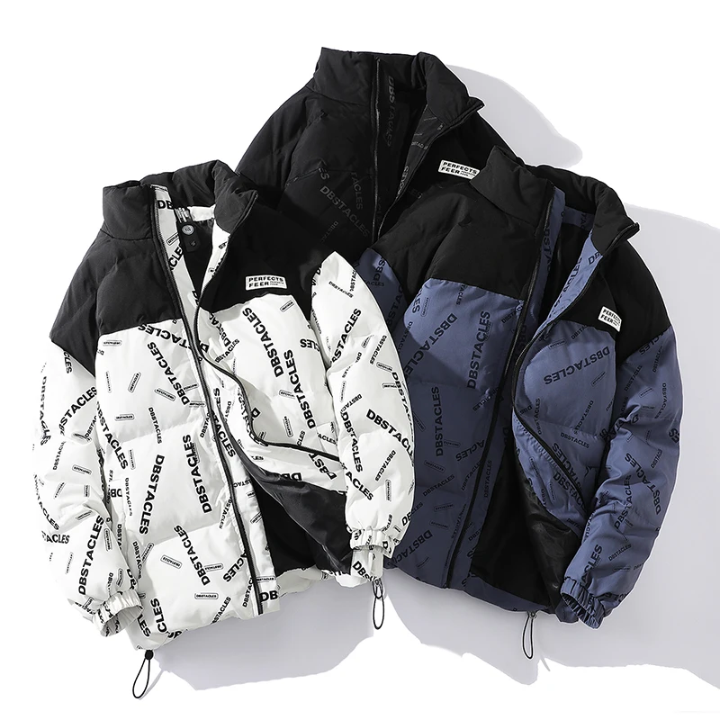 2021 Men's fashion winter white duck down jacket Korean version of the trend of thickening jacket casual youth Men's cotton coat
2021 Men's fashion winter white duck down jacket Korean version of the trend of thickening jacket casual youth Men's cotton coat