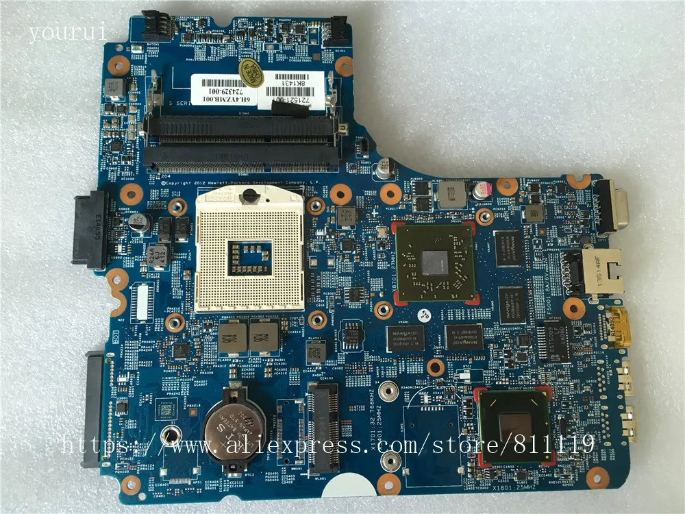 yourui 721521-001 721521-501 721521-601 For HP 440 G0 450 G0 470 G0 Laptopmotherboard DDR3 Tested
yourui 721521-001 721521-501 721521-601 For HP 440 G0 450 G0 470 G0 Laptopmotherboard DDR3 Tested