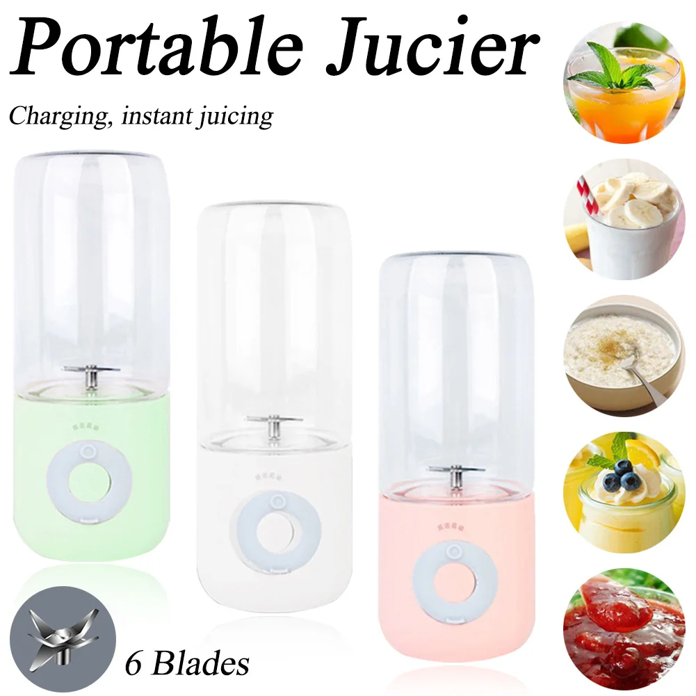 Electric Mini Fruit Juice Cup Juicer Machine Handheld 500ml Small Household Blender USB Fruit Squeezer Juicer Smoothie Maker
Electric Mini Fruit Juice Cup Juicer Machine Handheld 500ml Small Household Blender USB Fruit Squeezer Juicer Smoothie Maker