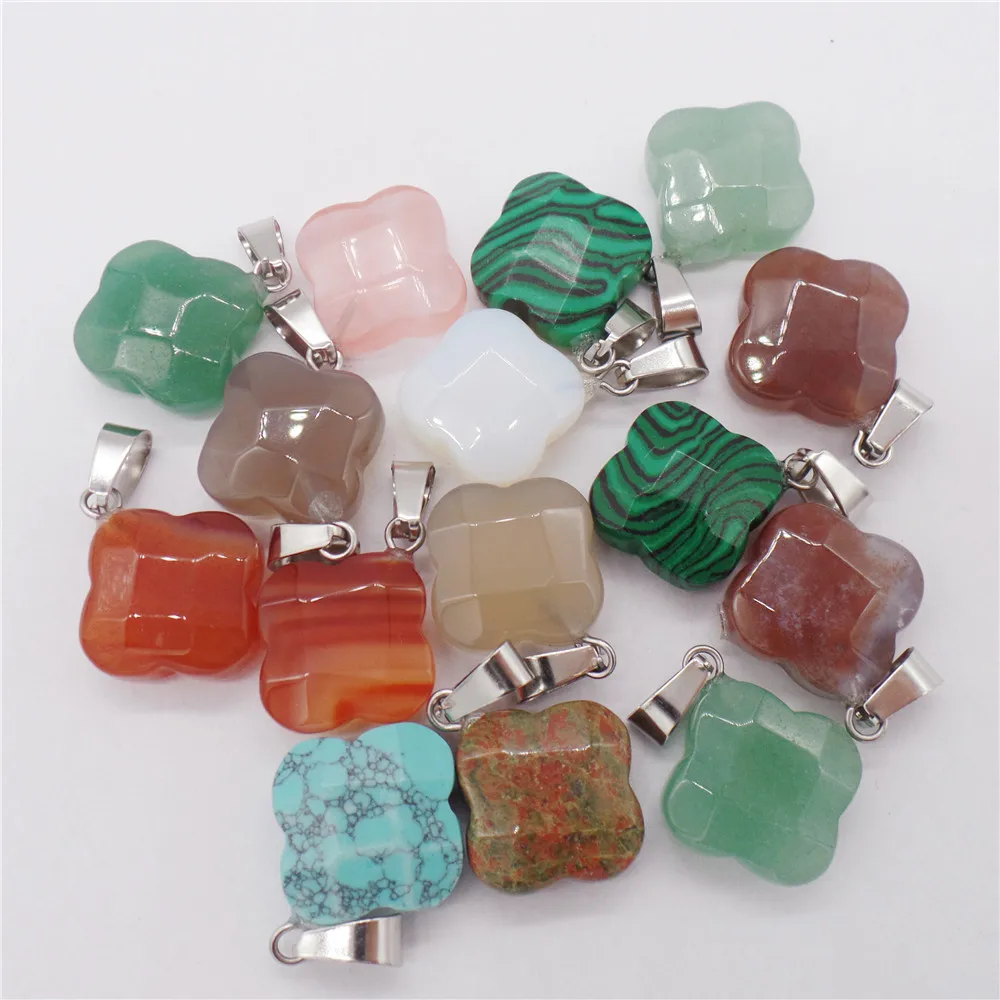 10Pcs 18x7mm Colourful Mix-And-Match Materialsm Facet Clovers Pendant For DIY Jewelry Making Necklace Accessories Lucky Gift
10Pcs 18x7mm Colourful Mix-And-Match Materialsm Facet Clovers Pendant For DIY Jewelry Making Necklace Accessories Lucky Gift