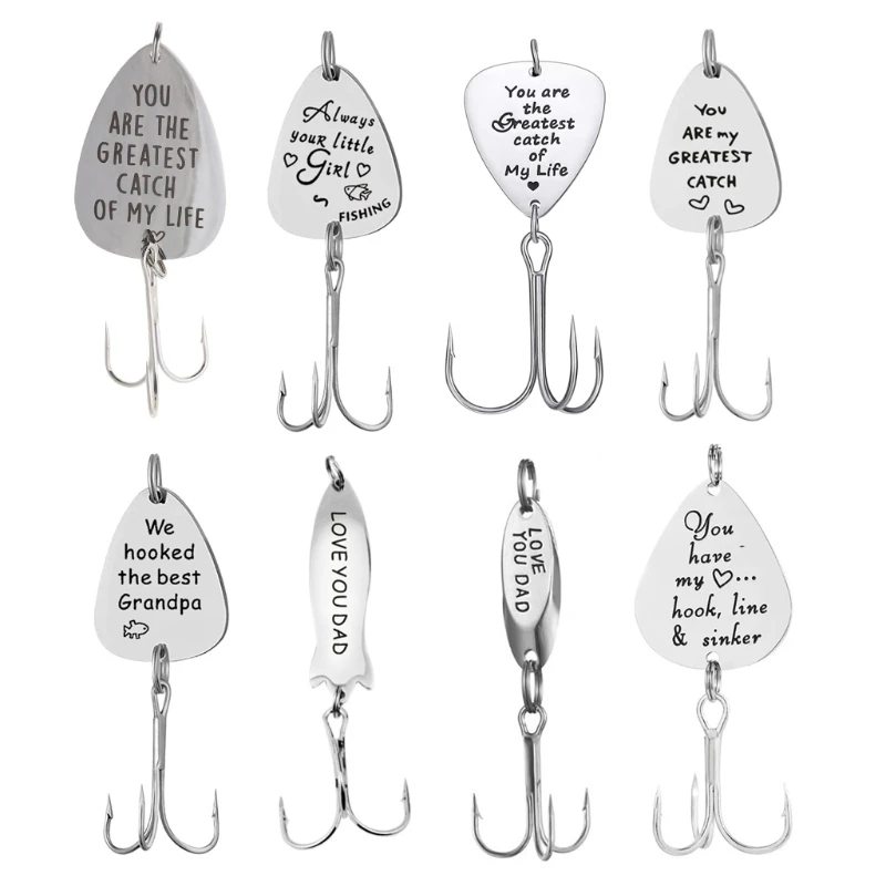 Personalized Fishing Lure Hook Engraved Fishing Hook Fisherman Gift for Birthday Christmas Anniversary
Personalized Fishing Lure Hook Engraved Fishing Hook Fisherman Gift for Birthday Christmas Anniversary