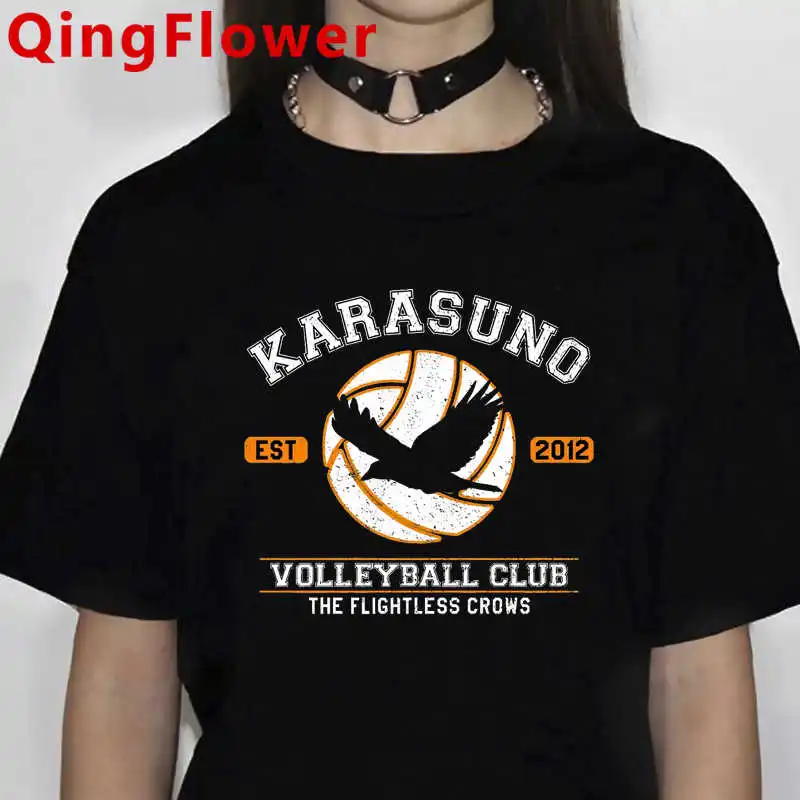 Женская футболка с высокой талией Oya Haikyuu Kuroo Karasuno Fly, Женская Винтажная футболка в японском стиле ulzzang, белая футболка в эстетическом стиле
Женская футболка с высокой талией Oya Haikyuu Kuroo Karasuno Fly, Женская Винтажная футболка в японском стиле ulzzang, белая футболка в эстетическом стиле