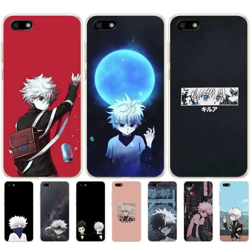 Чехол для телефона HUNTER X HUNTER Killua для Huawei P20 P40 Lite P30 Pro P Smart 2019 Nova 3e 6 Se, силиконовый прозрачный мягкий чехол
Чехол для телефона HUNTER X HUNTER Killua для Huawei P20 P40 Lite P30 Pro P Smart 2019 Nova 3e 6 Se, силиконовый прозрачный мягкий чехол