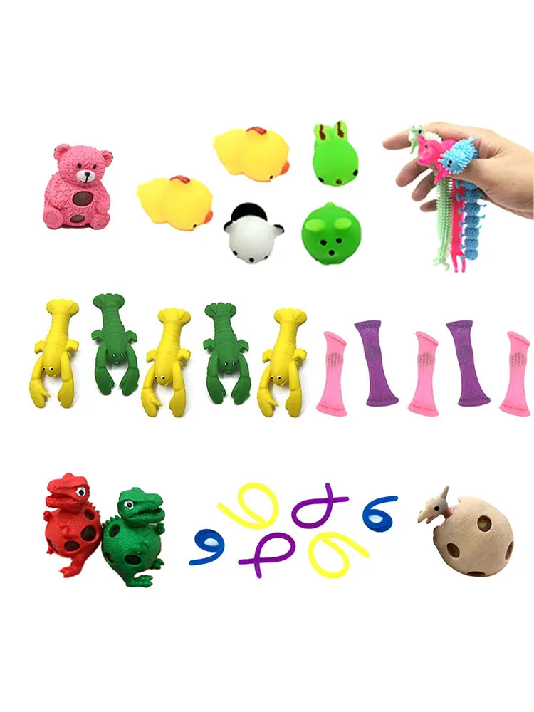 Fidget Sensory Toy Set Stress Relief Toys Autism Anxiety Relief Stress Pop Bubble Fidget Sensory Toy For Kids Adults 
Fidget Sensory Toy Set Stress Relief Toys Autism Anxiety Relief Stress Pop Bubble Fidget Sensory Toy For Kids Adults