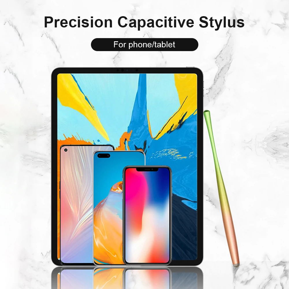 2021, емкостный стилус для чувствительного сенсорного экрана, тонкая талия, градиентный стилус, волоконный наконечник для емкостного сенсорн... 
2021, емкостный стилус для чувствительного сенсорного экрана, тонкая талия, градиентный стилус, волоконный наконечник для емкостного сенсорн...