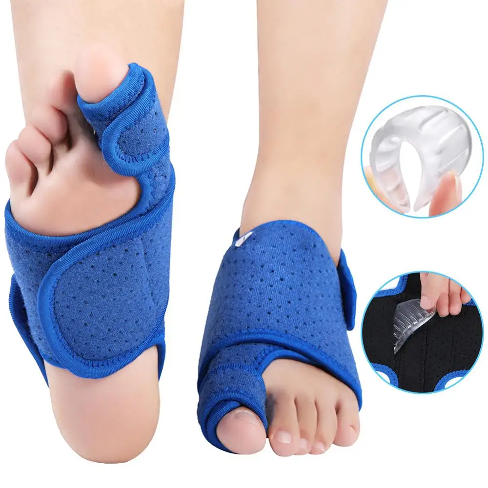 1 Pair Bunion Corrector Pads Toe Separator Splint Straightener Splint Hallux Valgus Foot Care Pedicure Orthotics Brace Support 
1 Pair Bunion Corrector Pads Toe Separator Splint Straightener Splint Hallux Valgus Foot Care Pedicure Orthotics Brace Support