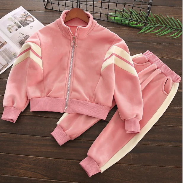 Girls clothing sets spring autumn children casual coat pants 2pcs tracksuits for baby girl teen jogging suits kids outfits 2020
Girls clothing sets spring autumn children casual coat pants 2pcs tracksuits for baby girl teen jogging suits kids outfits 2020