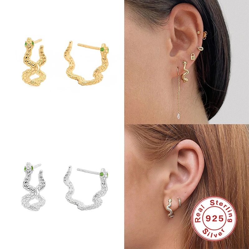 100% Plata de ley S925 Pendientes Drop Earrings For Engagement Valentine's Day Party Gift Animal Snake Long Earring Fine Jewelry
100% Plata de ley S925 Pendientes Drop Earrings For Engagement Valentine's Day Party Gift Animal Snake Long Earring Fine Jewelry
