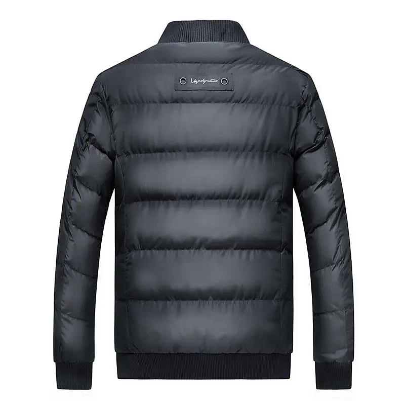 Loldeal Winter Jacket Men Fashion Stand Collar Parker Coat Solid Thick Solid Color Warm Casual
Loldeal Winter Jacket Men Fashion Stand Collar Parker Coat Solid Thick Solid Color Warm Casual