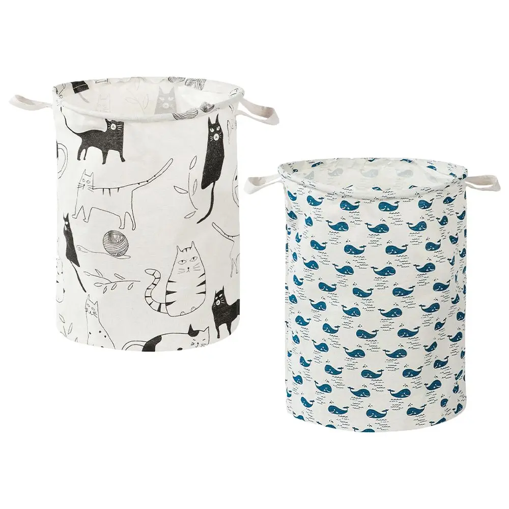 Pattern Cotton Round Waterproof Organizer Bucket Dirty Laundry Basket Large Capacity Storage Home Clothing Children Toy
Pattern Cotton Round Waterproof Organizer Bucket Dirty Laundry Basket Large Capacity Storage Home Clothing Children Toy