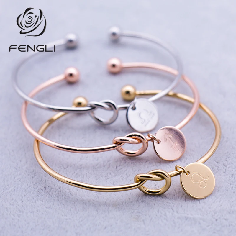 FENGLI 12 Constellation Simple Bangle Adjustable Aries Leo Libra Fashion Lover Anniversary Jewelry Birthday Statement Gifts
FENGLI 12 Constellation Simple Bangle Adjustable Aries Leo Libra Fashion Lover Anniversary Jewelry Birthday Statement Gifts
