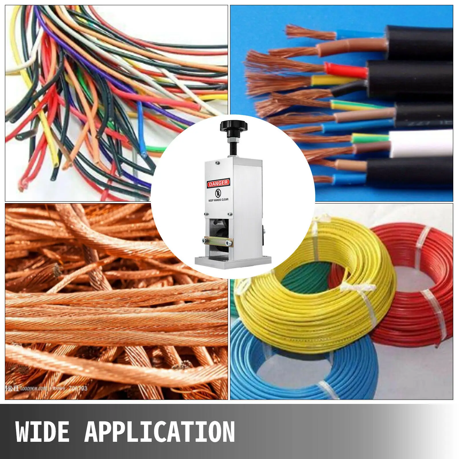 12 PCS VEVOR 1.5 mm-25 m Wire Stripping Machine Hand Crank Wire Stripper Machine Copper wire stripping tool Scrap Recycle
12 PCS VEVOR 1.5 mm-25 m Wire Stripping Machine Hand Crank Wire Stripper Machine Copper wire stripping tool Scrap Recycle