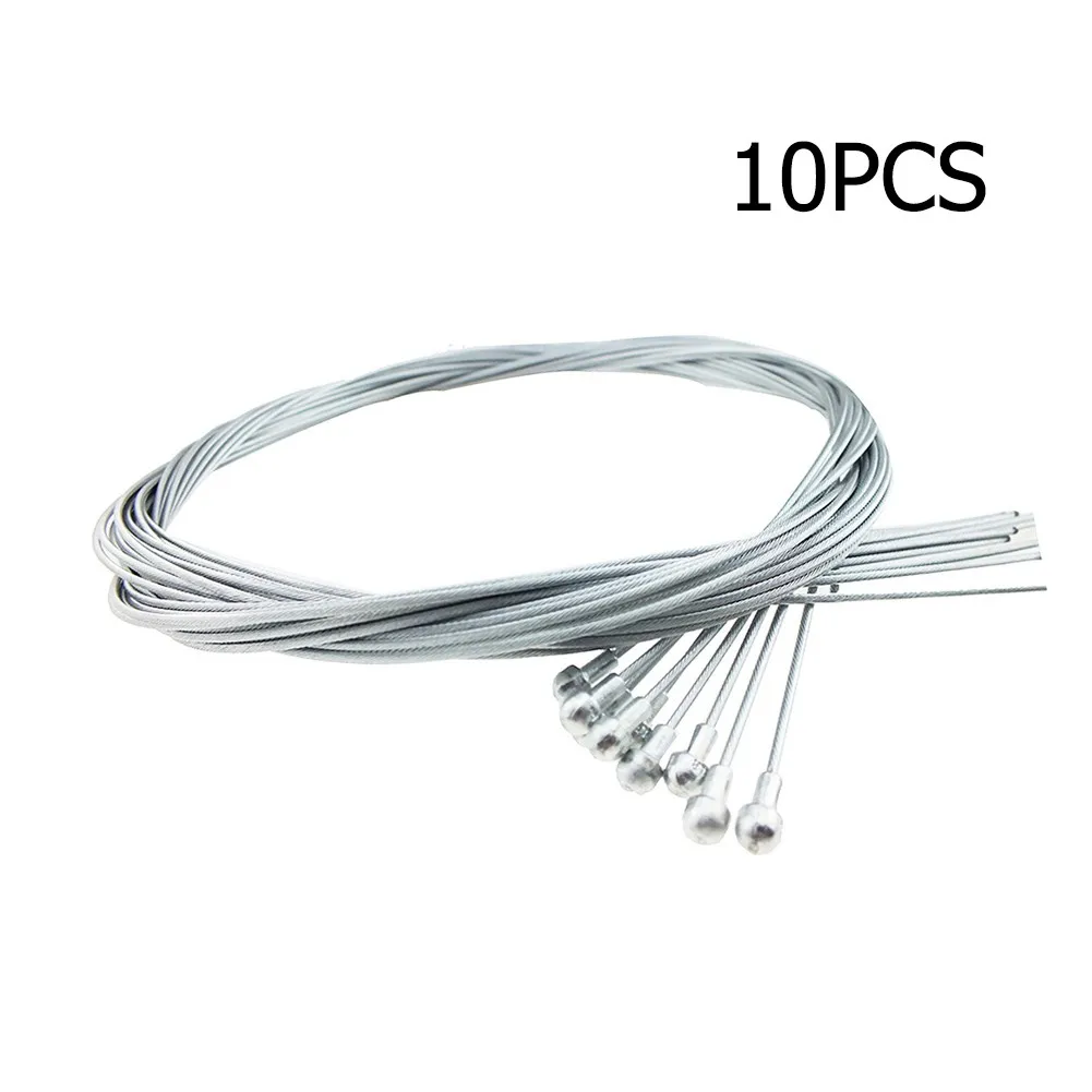 10pcs Road Bike Bicycle Brake Cables Stainless Steel Brake Pear End Inner Cables 1.5*1700mm Cycling Parts Bicycle Accessories
10pcs Road Bike Bicycle Brake Cables Stainless Steel Brake Pear End Inner Cables 1.5*1700mm Cycling Parts Bicycle Accessories