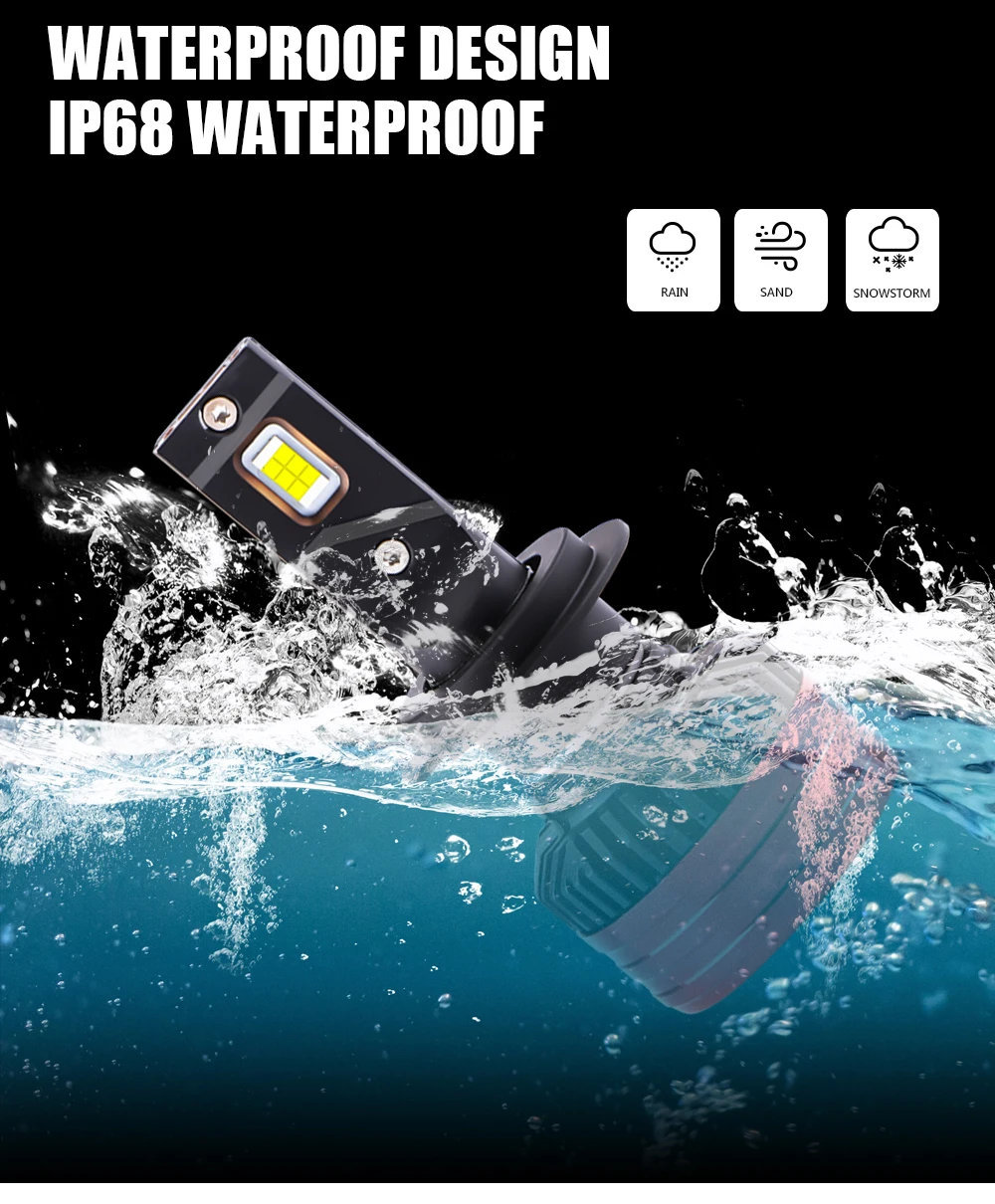 Mini Canbus lampada H4 H7 LED Car Headlight 20000LM 130W 6000K Lamp H1 9005 HB3 9006 HB4 H8 H9 H11 fog lights Bulbs
Mini Canbus lampada H4 H7 LED Car Headlight 20000LM 130W 6000K Lamp H1 9005 HB3 9006 HB4 H8 H9 H11 fog lights Bulbs