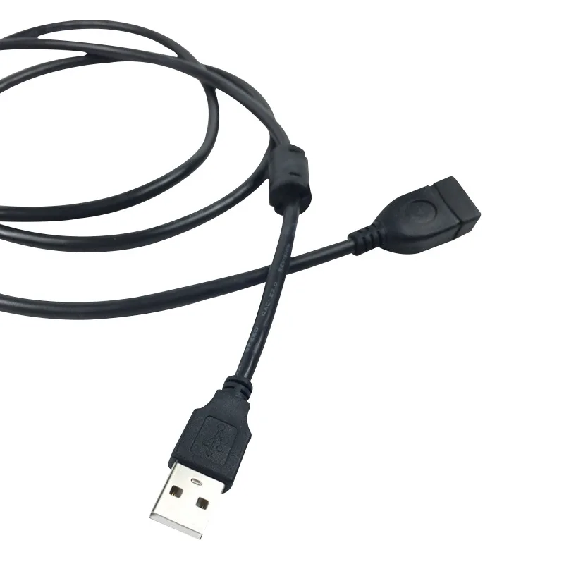 USB Extension Cable USB2.0 Extension Cable 1.5 M Black High-Speed Transmission Line Computer Copper Core USB Extension Cable
USB Extension Cable USB2.0 Extension Cable 1.5 M Black High-Speed Transmission Line Computer Copper Core USB Extension Cable
