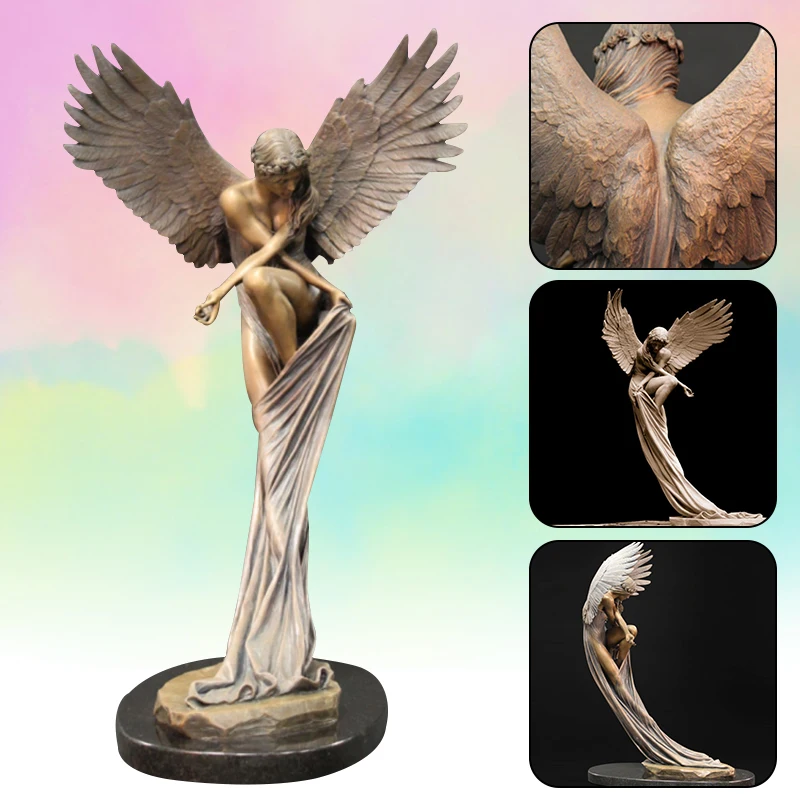 Redemption Angel Sculpture Garden Decoration Accessories Sculpture For Outdoor Home Figurines Decoracao Para Escrivaninha
Redemption Angel Sculpture Garden Decoration Accessories Sculpture For Outdoor Home Figurines Decoracao Para Escrivaninha