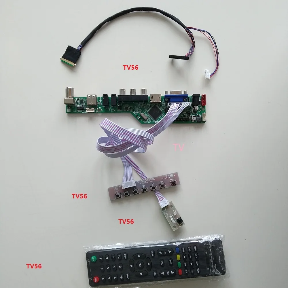 Для N156BGE 1366 × 768 15,6 "ТВ ЖК-дисплей светодиодный RF светодиодный контроллер драйвер платы VGA AV USB Панель Экран
Для N156BGE 1366 × 768 15,6 "ТВ ЖК-дисплей светодиодный RF светодиодный контроллер драйвер платы VGA AV USB Панель Экран