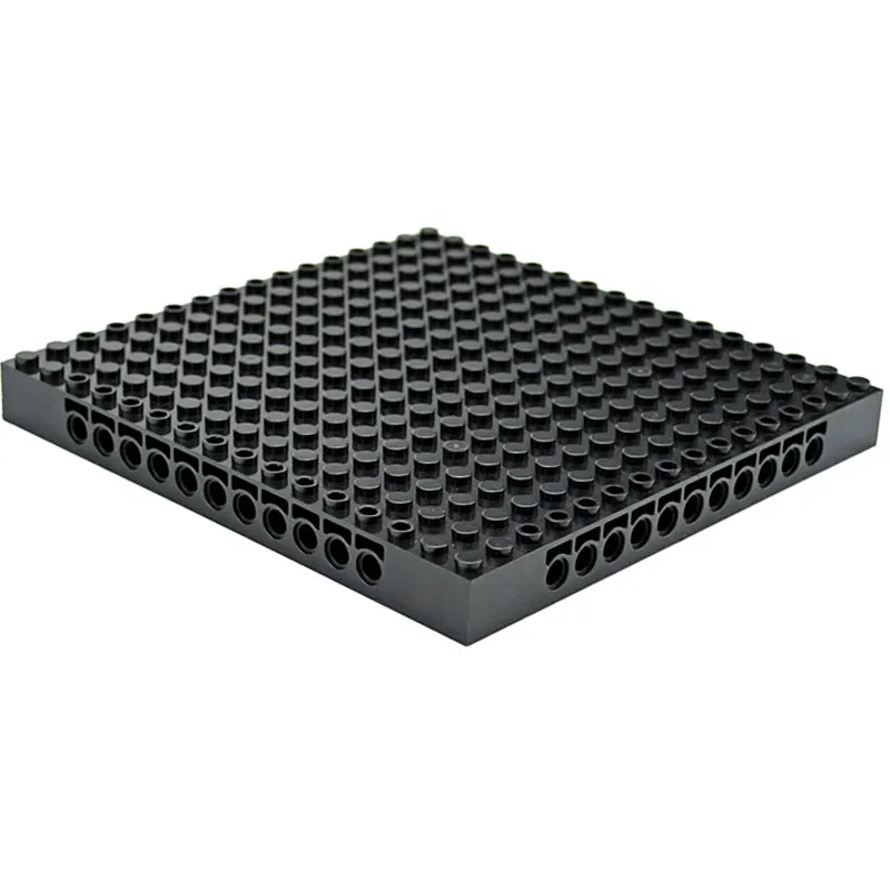 MOC кирпич 16x16 1/3 с отверстиями Пиксельная художественная мозаика основание для
