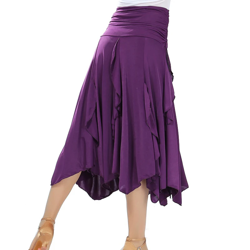 Solid Color Irregular Dance Practice Performance Dance Skirt Latin Dance Ballroom Dance Ballroom Dance Big Swing Skirt
Solid Color Irregular Dance Practice Performance Dance Skirt Latin Dance Ballroom Dance Ballroom Dance Big Swing Skirt