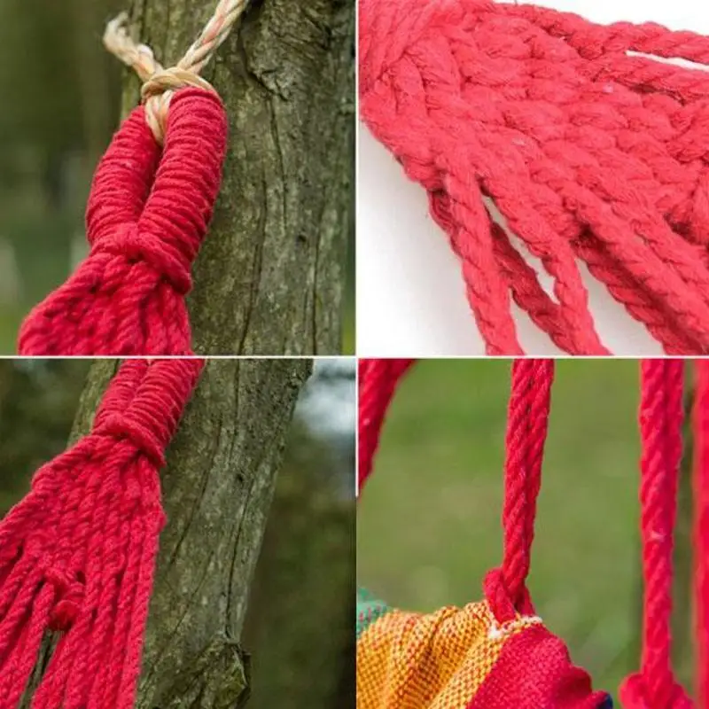 2021 New Portable Hammock Outdoor Garden Hammock Hanging Bed for Home Travel Camping Hiking Swing Canvas Stripe Hammock Red
2021 New Portable Hammock Outdoor Garden Hammock Hanging Bed for Home Travel Camping Hiking Swing Canvas Stripe Hammock Red