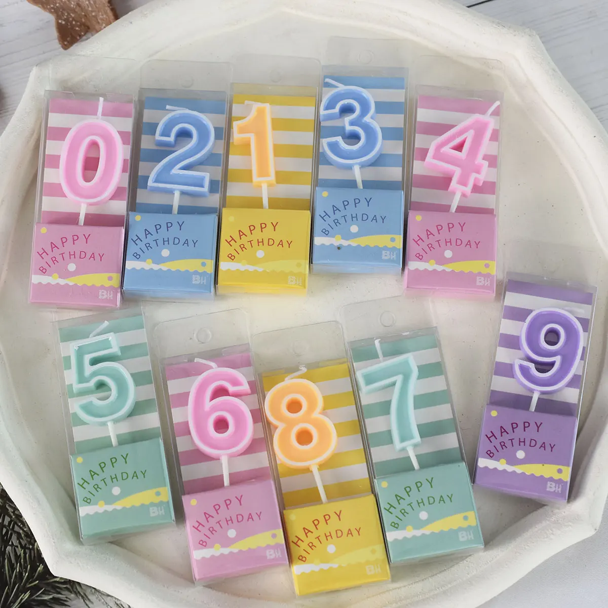 Birthday Candles Number 0-9 Cake Topper Baby Shower Wedding Decoration Dessert Table Dress Up Happy Anniversary Party Supplies
Birthday Candles Number 0-9 Cake Topper Baby Shower Wedding Decoration Dessert Table Dress Up Happy Anniversary Party Supplies