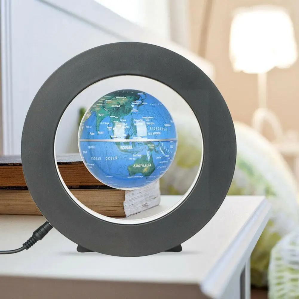 Round LED Globe Lamp Light Magnetic Floating Globe Supply Geography Map School office Home World Levitating Night Lamp Rota T7D1
Round LED Globe Lamp Light Magnetic Floating Globe Supply Geography Map School office Home World Levitating Night Lamp Rota T7D1