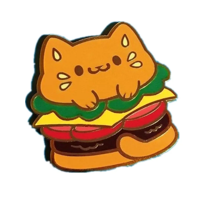 Cute Animal Enamel Pins Fashion Medals Hamburger Frog Brooch Metal Lapel Badge Backpack Accessories Jewelry Gifts 2021
Cute Animal Enamel Pins Fashion Medals Hamburger Frog Brooch Metal Lapel Badge Backpack Accessories Jewelry Gifts 2021