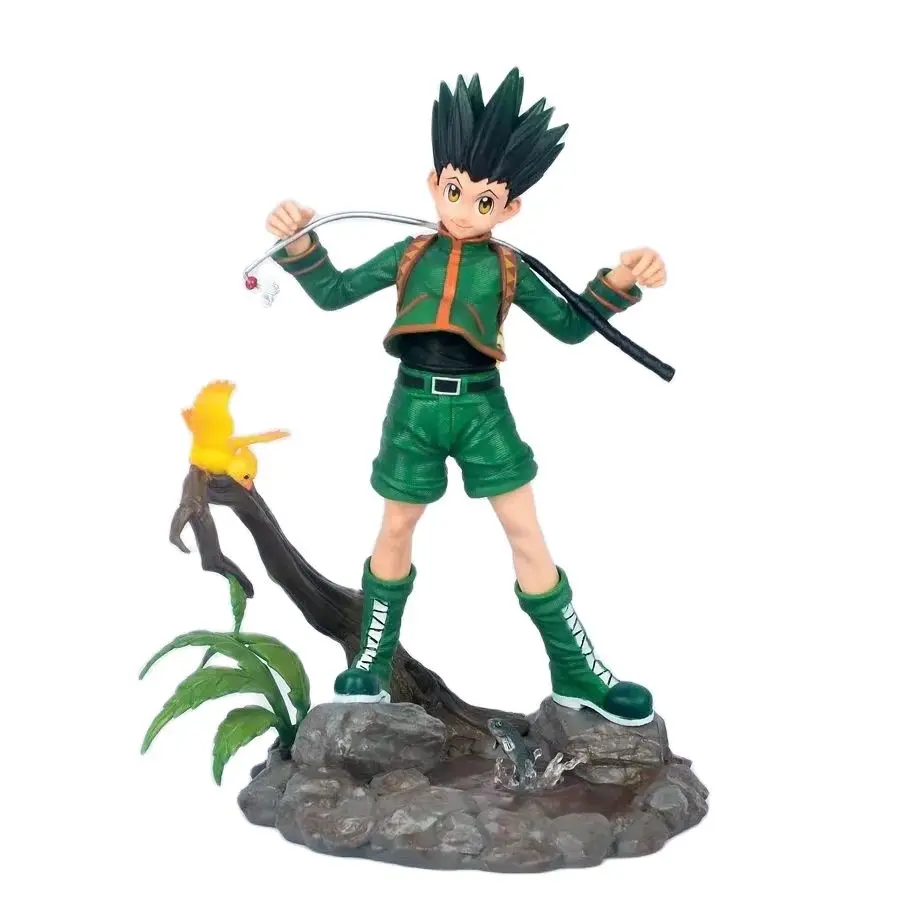 Anime HUNTER x HUNTER Gon Freecss Battle Ver. GK PVC Action Figure Statue Collectible Model Kids Toys Doll Gifts 28cm
Anime HUNTER x HUNTER Gon Freecss Battle Ver. GK PVC Action Figure Statue Collectible Model Kids Toys Doll Gifts 28cm