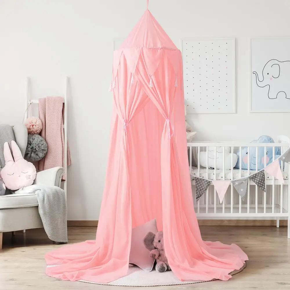 Hanging Baby Bed Canopy Bedcover Mosquito Net Crib Netting Tent Curtains Tent Curtain Bedding Round Dome Tent Chiffon Room Decor
Hanging Baby Bed Canopy Bedcover Mosquito Net Crib Netting Tent Curtains Tent Curtain Bedding Round Dome Tent Chiffon Room Decor