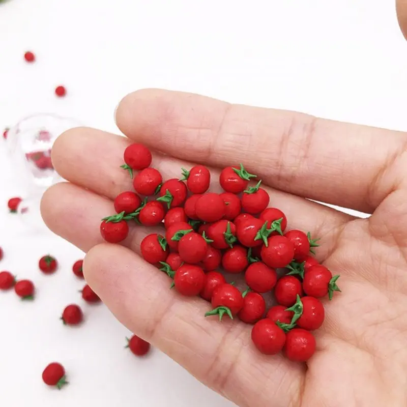 10Pcs 1:12 Scale Dollhouse Resin Artificial Fake Miniature Fruit Tomato Kitchen Food Model Accessories
10Pcs 1:12 Scale Dollhouse Resin Artificial Fake Miniature Fruit Tomato Kitchen Food Model Accessories