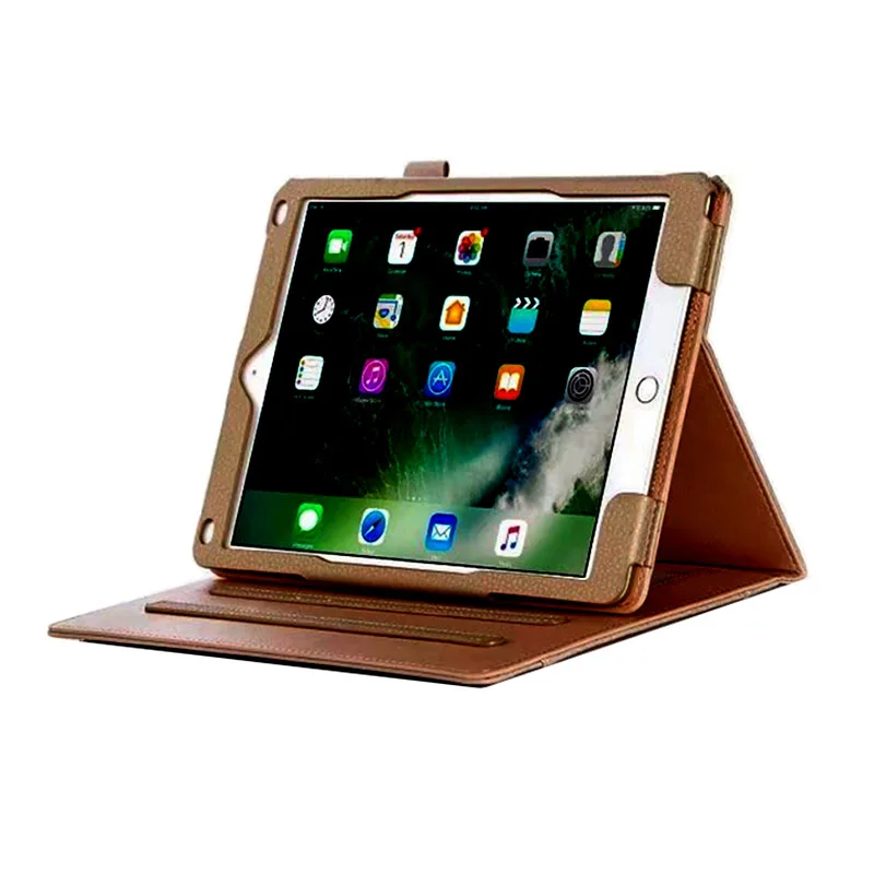 Premium PU Leather Case Smart Cover for New iPad 9.7 Stand Shell with Hand Strap for Air 1 2 With Card Slot Pocket
Premium PU Leather Case Smart Cover for New iPad 9.7 Stand Shell with Hand Strap for Air 1 2 With Card Slot Pocket