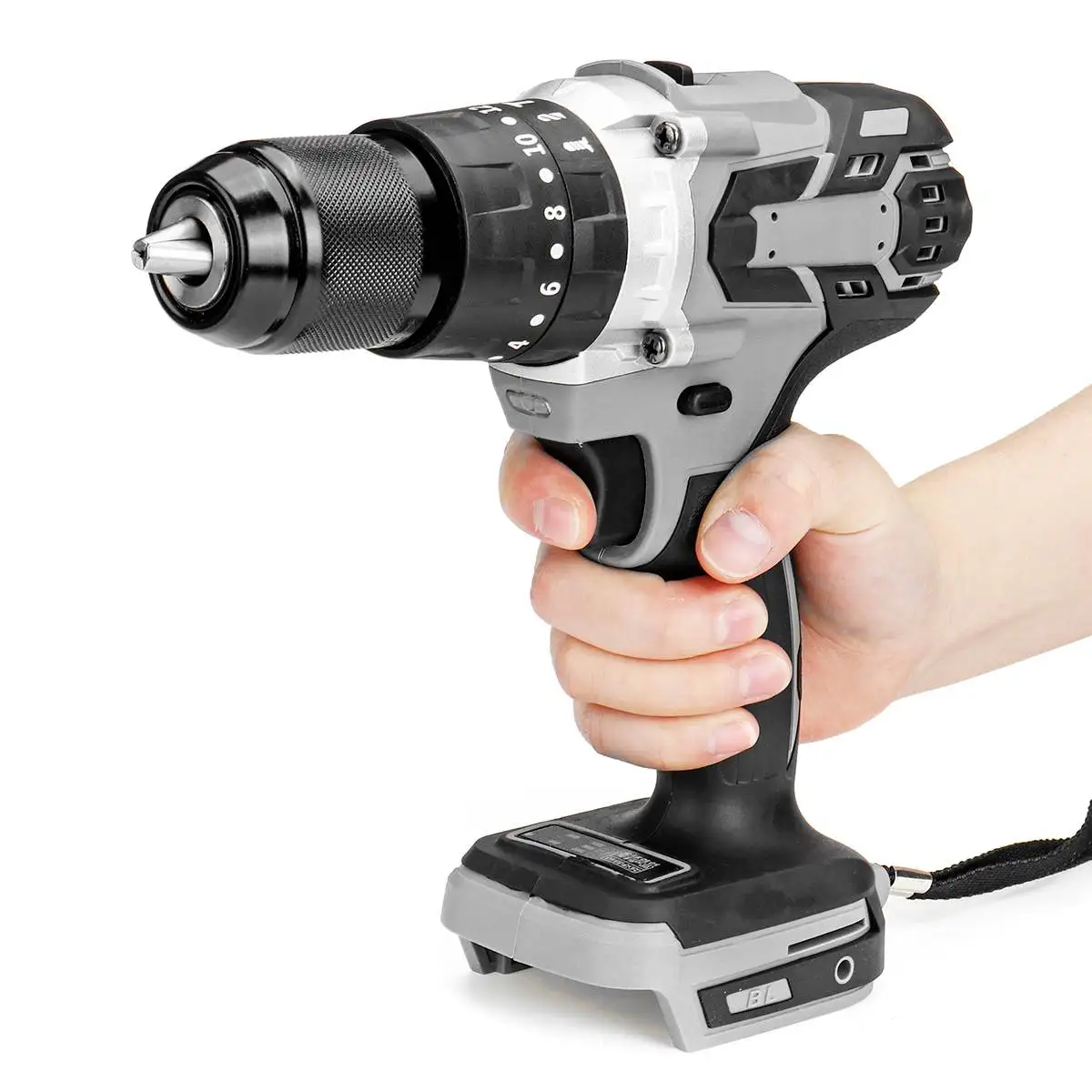 18V 3 in 1 Brushless Cordless Electric Hammer Drill Screwdriver 13mm 20+3 Torque Impact for Makita Battery | Инструменты