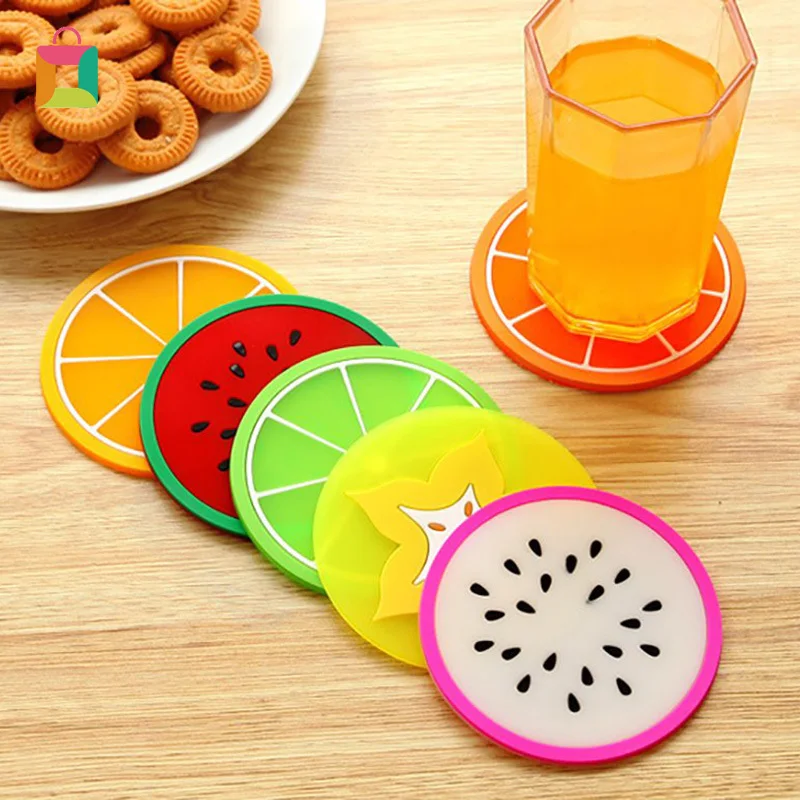1PC Cute Coaster Fruit Shape Silicone Cup Pad Non Slip Bowl Mat Heat Insulation Cup Pad Coaster Hot Drink Holder Placemat NEW
1PC Cute Coaster Fruit Shape Silicone Cup Pad Non Slip Bowl Mat Heat Insulation Cup Pad Coaster Hot Drink Holder Placemat NEW
