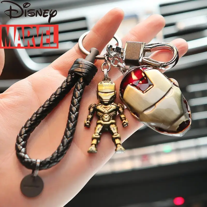 Disney Marvel Iron Man Avengers Car Keychain Pendant Thor's Hammer Spiderman Car Keychain Cute Cartoon Decoration
Disney Marvel Iron Man Avengers Car Keychain Pendant Thor's Hammer Spiderman Car Keychain Cute Cartoon Decoration