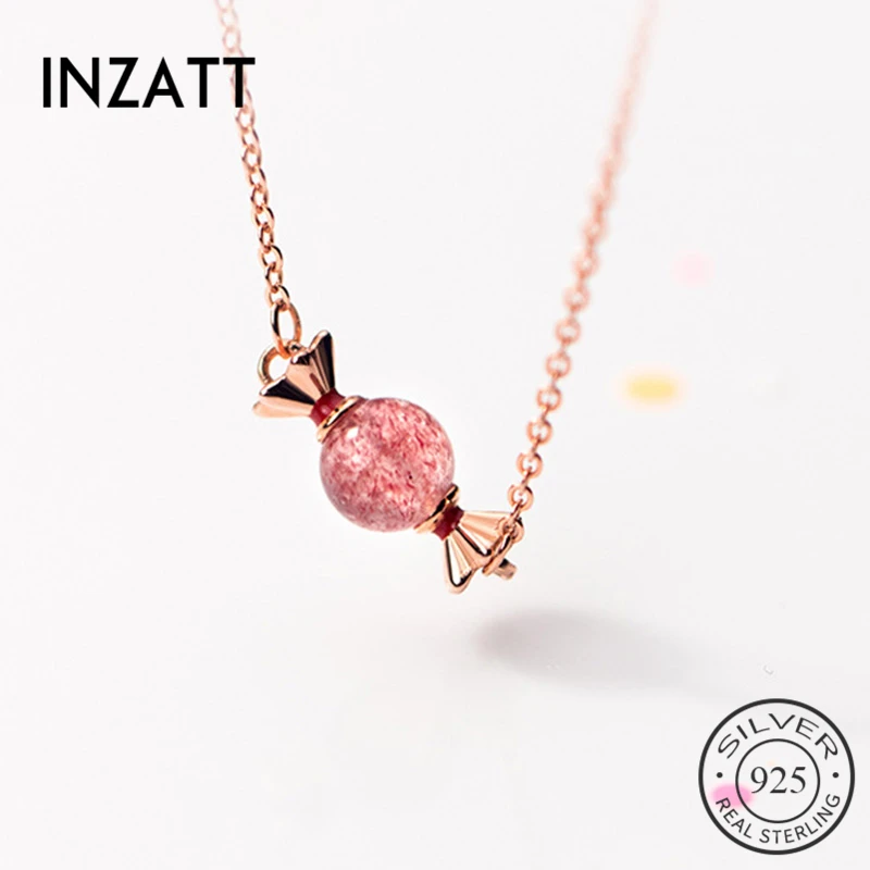 INZATT реальные 925 стерлингового серебра клубника конфеты кулон колье-ошейник для Модные женские вечерние ювелирные изделия аксессуары в стил...
INZATT реальные 925 стерлингового серебра клубника конфеты кулон колье-ошейник для Модные женские вечерние ювелирные изделия аксессуары в стил...