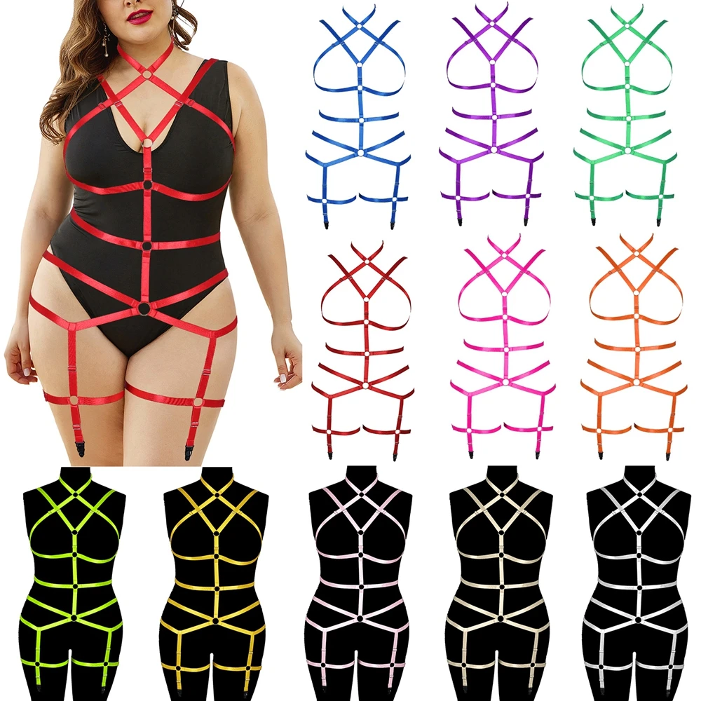 Костюм Seks, сексуальное бондажное белье с вырезами, бюстгальтер, ремень для тела, готическое эротическое нижнее белье, набор ремней для подвязки
Костюм Seks, сексуальное бондажное белье с вырезами, бюстгальтер, ремень для тела, готическое эротическое нижнее белье, набор ремней для подвязки