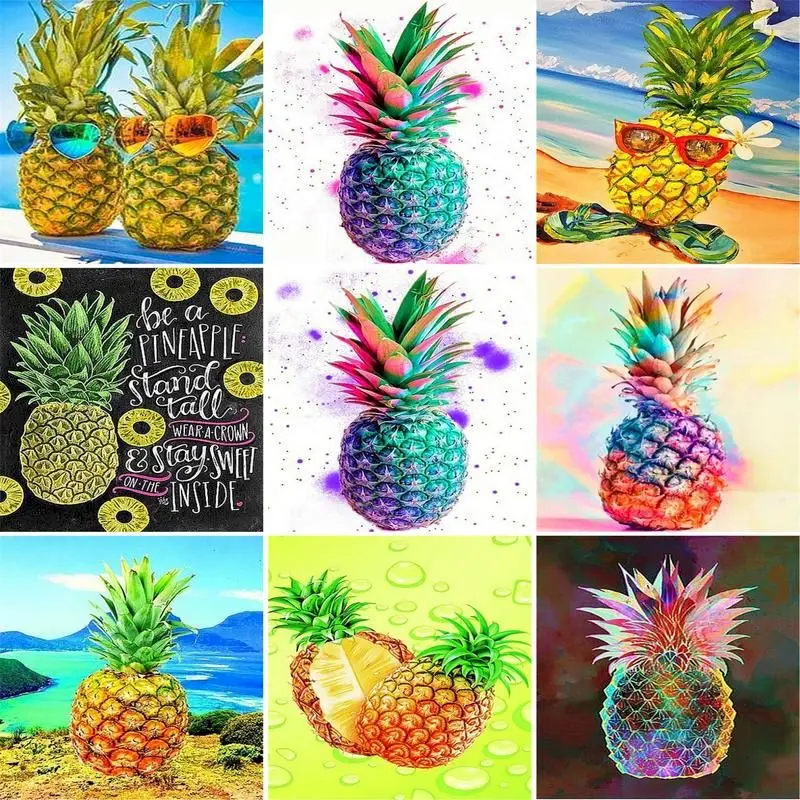 GATYZTORY 60x75cm Paint By Numbers Kits Frame Colored pineapple DIY Painting By Numbers On Canvas Home Decor Digital Hand Painti
GATYZTORY 60x75cm Paint By Numbers Kits Frame Colored pineapple DIY Painting By Numbers On Canvas Home Decor Digital Hand Painti