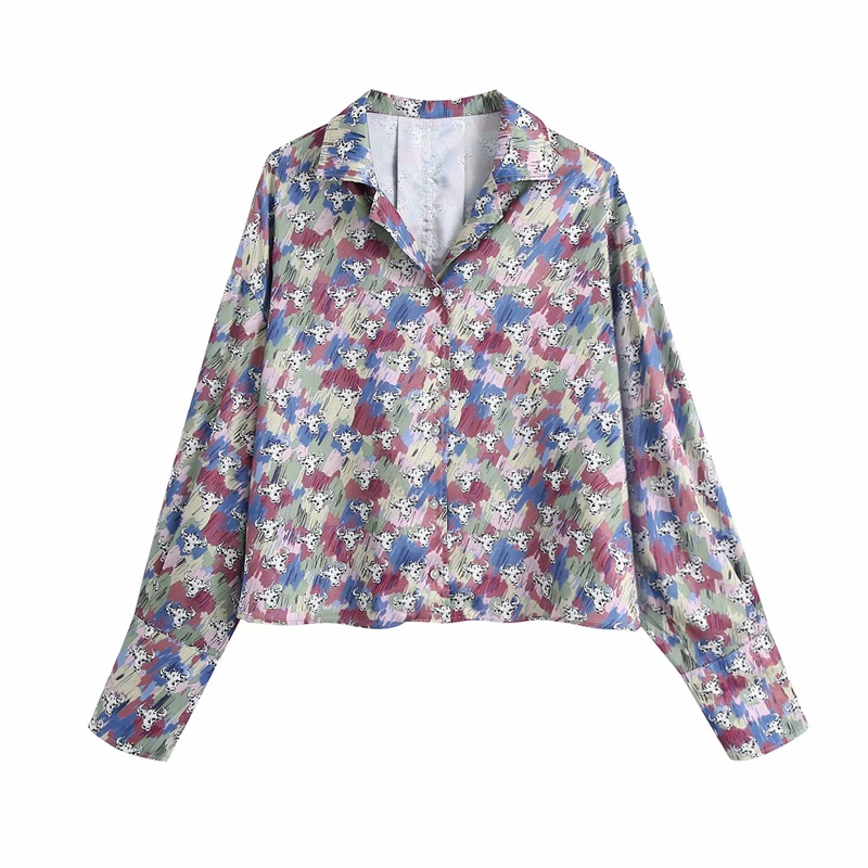 ZXQJ Vintage Women Animals Print Shirts 2021 Fashion Ladies Contrast Color Shirts Streetwear Female Chic Satin Loose Blouses
ZXQJ Vintage Women Animals Print Shirts 2021 Fashion Ladies Contrast Color Shirts Streetwear Female Chic Satin Loose Blouses