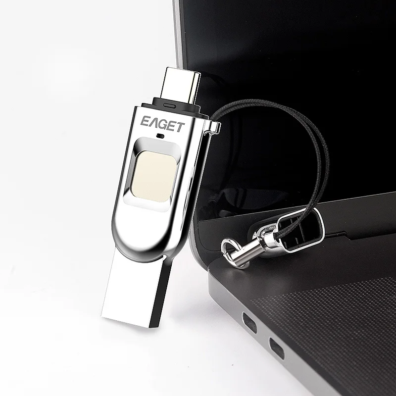 EAGET FU68 Fingerprint Encryption U Disk, 32GB Type-C+USB3.0 Dual Interface Mobile Phone Computer Dual-Use U Disk
EAGET FU68 Fingerprint Encryption U Disk, 32GB Type-C+USB3.0 Dual Interface Mobile Phone Computer Dual-Use U Disk