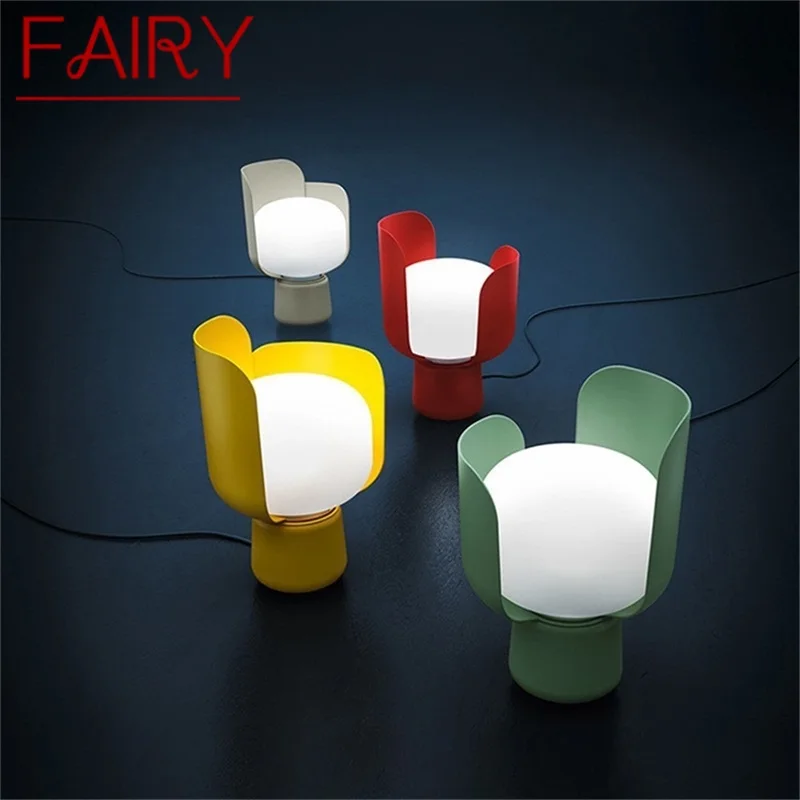 FAIRY Nordic Creative Table Lamp Modern Macaroon Design Desk Lighting for Home Bedside Decoration
FAIRY Nordic Creative Table Lamp Modern Macaroon Design Desk Lighting for Home Bedside Decoration