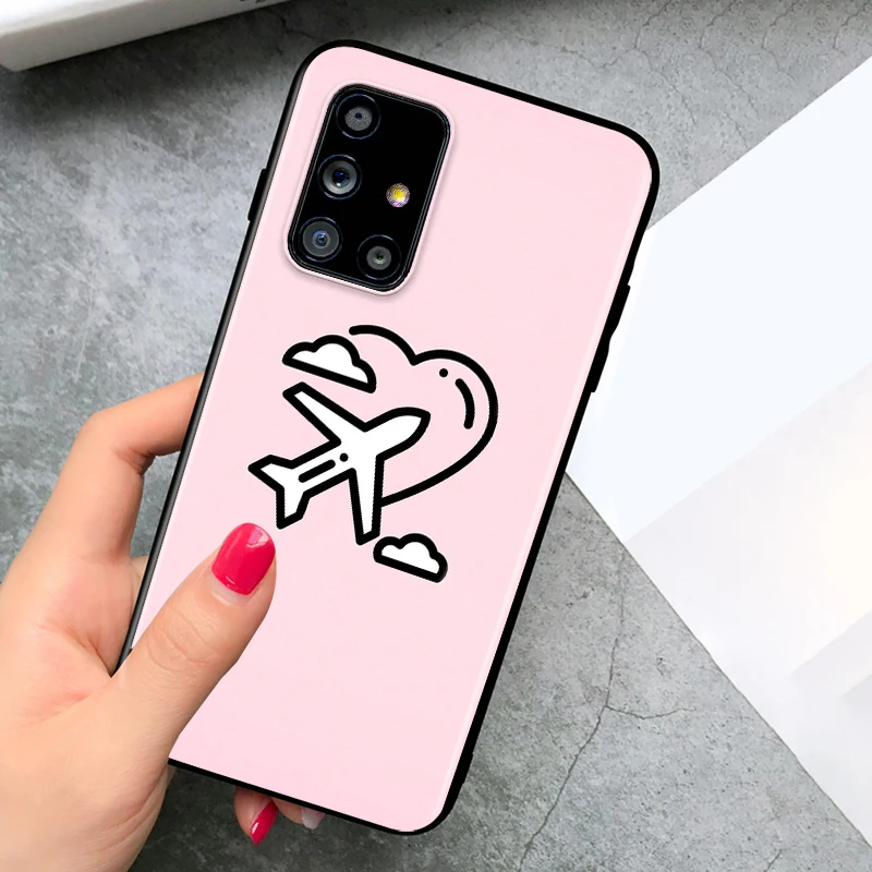 Cartoon Air Plane Travel for Samsung A91 A81 A71 A72 A52 A51 UW A42 A41 A32 A31 A21 A12 A02S A11 Black Phone Case
Cartoon Air Plane Travel for Samsung A91 A81 A71 A72 A52 A51 UW A42 A41 A32 A31 A21 A12 A02S A11 Black Phone Case