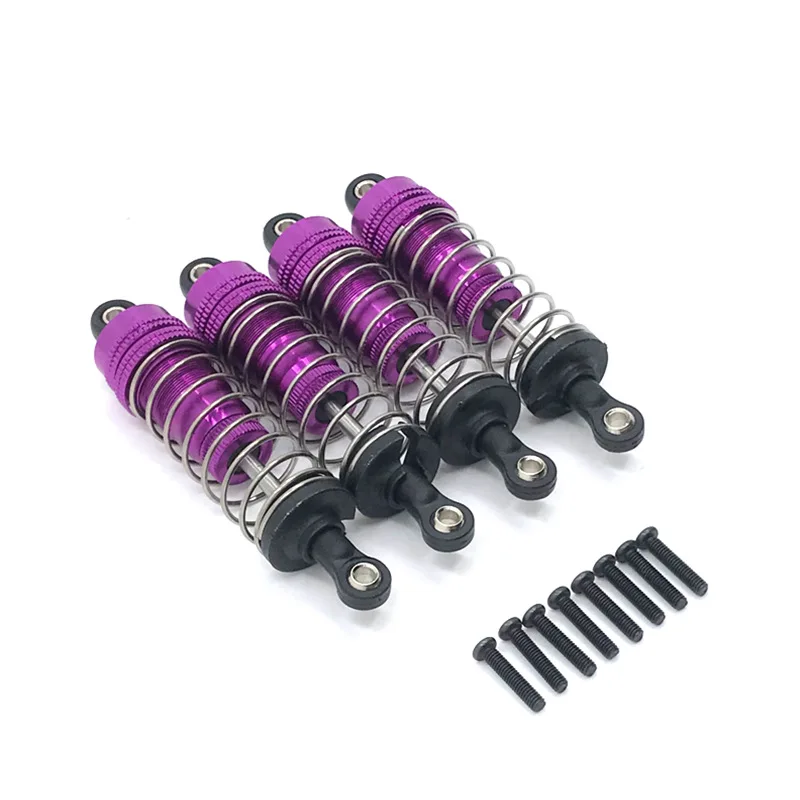 4Pcs Metal Shock Absorber Damper for Wltoys 124019 124018 144001 RC Car Spare Parts Upgrade Accessories
4Pcs Metal Shock Absorber Damper for Wltoys 124019 124018 144001 RC Car Spare Parts Upgrade Accessories