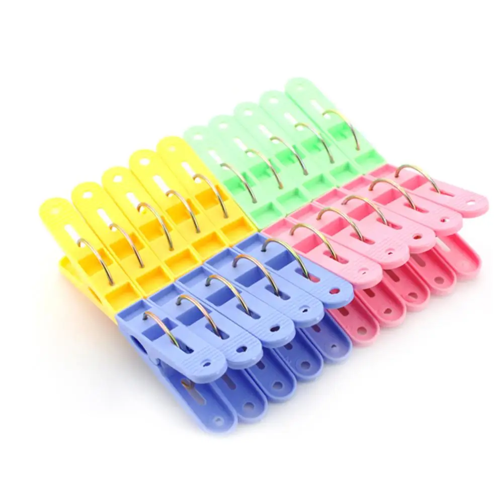 20 pcs Clothes Pins Heavy Duty Plastic Laundry Clothes Pins Color Hanging Pegs Clips Hangers & Racks Wholesale
20 pcs Clothes Pins Heavy Duty Plastic Laundry Clothes Pins Color Hanging Pegs Clips Hangers & Racks Wholesale