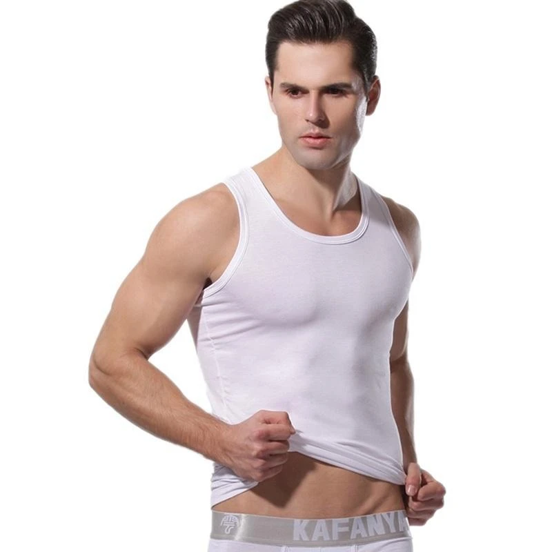 2020 New Men's Tank Top Slim Fit Collocation Square Collar Breathable Vest Cotton Wide Shoulder Underwear Sleeveless
2020 New Men's Tank Top Slim Fit Collocation Square Collar Breathable Vest Cotton Wide Shoulder Underwear Sleeveless