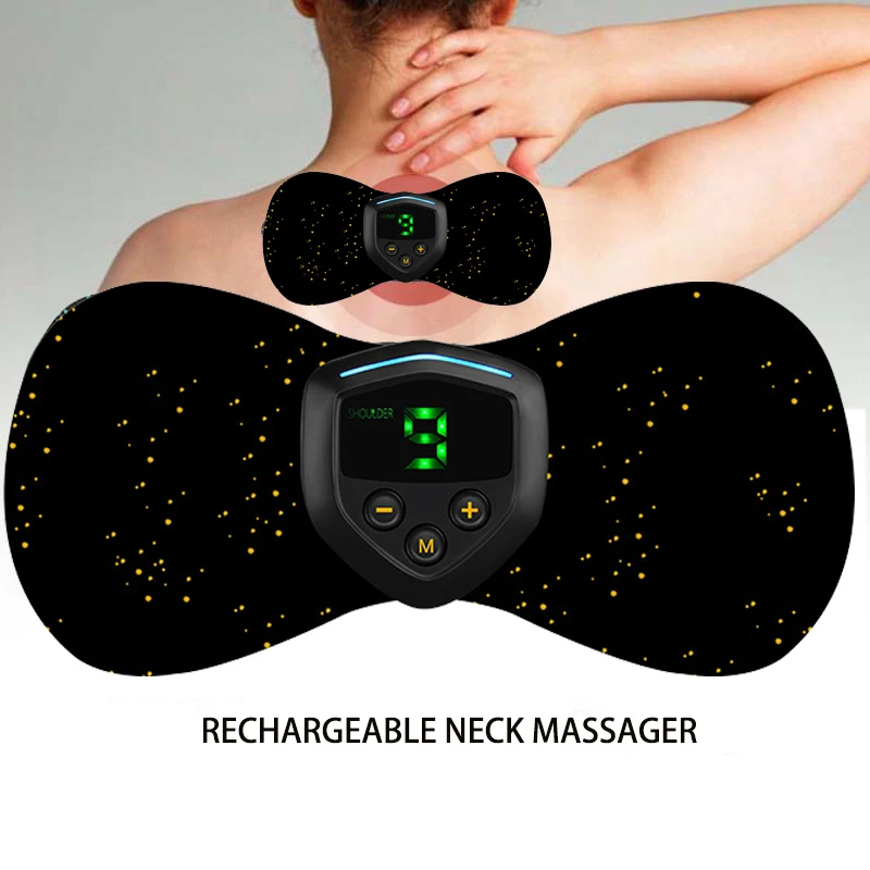 Cervical Massager Portable Neck Back Massager Electric Neck Massage Patch Rechargeable Intelligent Neck Relaxing Device
Cervical Massager Portable Neck Back Massager Electric Neck Massage Patch Rechargeable Intelligent Neck Relaxing Device