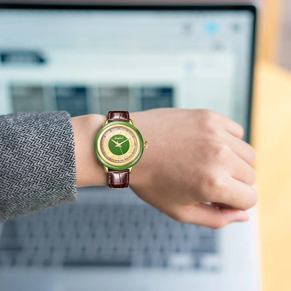 JADE WATCH LUXURY MEN WATCHES NATURAL 100% JADE FASHION WOMEN WATCHES CREATIVE PERSONALITY COUPLE CLOCK BUSINESS MAN WRISTWATCH
JADE WATCH LUXURY MEN WATCHES NATURAL 100% JADE FASHION WOMEN WATCHES CREATIVE PERSONALITY COUPLE CLOCK BUSINESS MAN WRISTWATCH