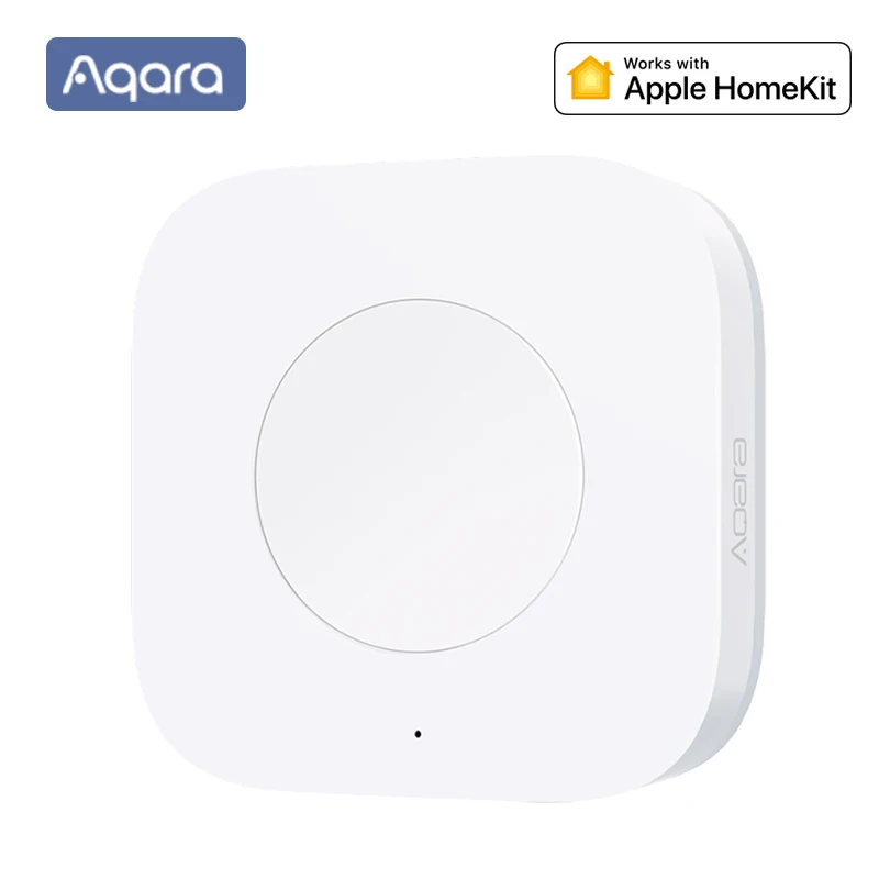Беспроводной мини переключатель Aqara умное устройство Zigbee премиум класса с одной