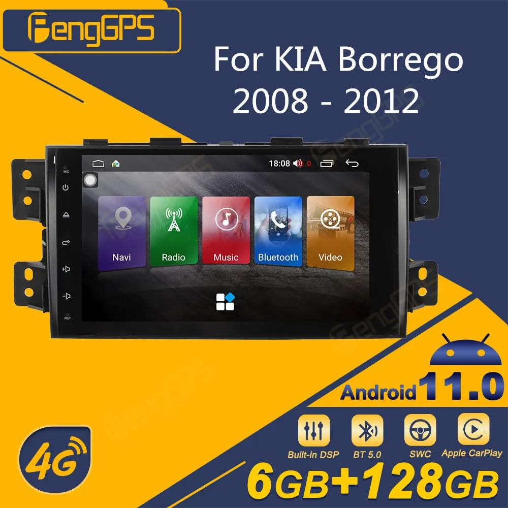 Автомагнитола 2 Din Android для KIA Borrego 2008-2012, радиоприемник, GPS-навигатор, мультимедийный DVD-плеер, головное устройство
Автомагнитола 2 Din Android для KIA Borrego 2008-2012, радиоприемник, GPS-навигатор, мультимедийный DVD-плеер, головное устройство