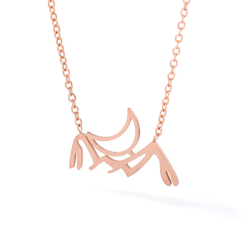 Fashion Stainless Steel Neck Chains Moon pendant Necklace Jewelry 2020 Jewelry Mountain Choker Best Friend Gift Wholesale
Fashion Stainless Steel Neck Chains Moon pendant Necklace Jewelry 2020 Jewelry Mountain Choker Best Friend Gift Wholesale