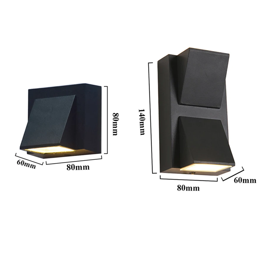 3/6W Balcony Corridor Step Wall Lamp Outdoor IP54 Waterproof LED Wall Light Villa Hotel Building Exterior Wall Light
3/6W Balcony Corridor Step Wall Lamp Outdoor IP54 Waterproof LED Wall Light Villa Hotel Building Exterior Wall Light